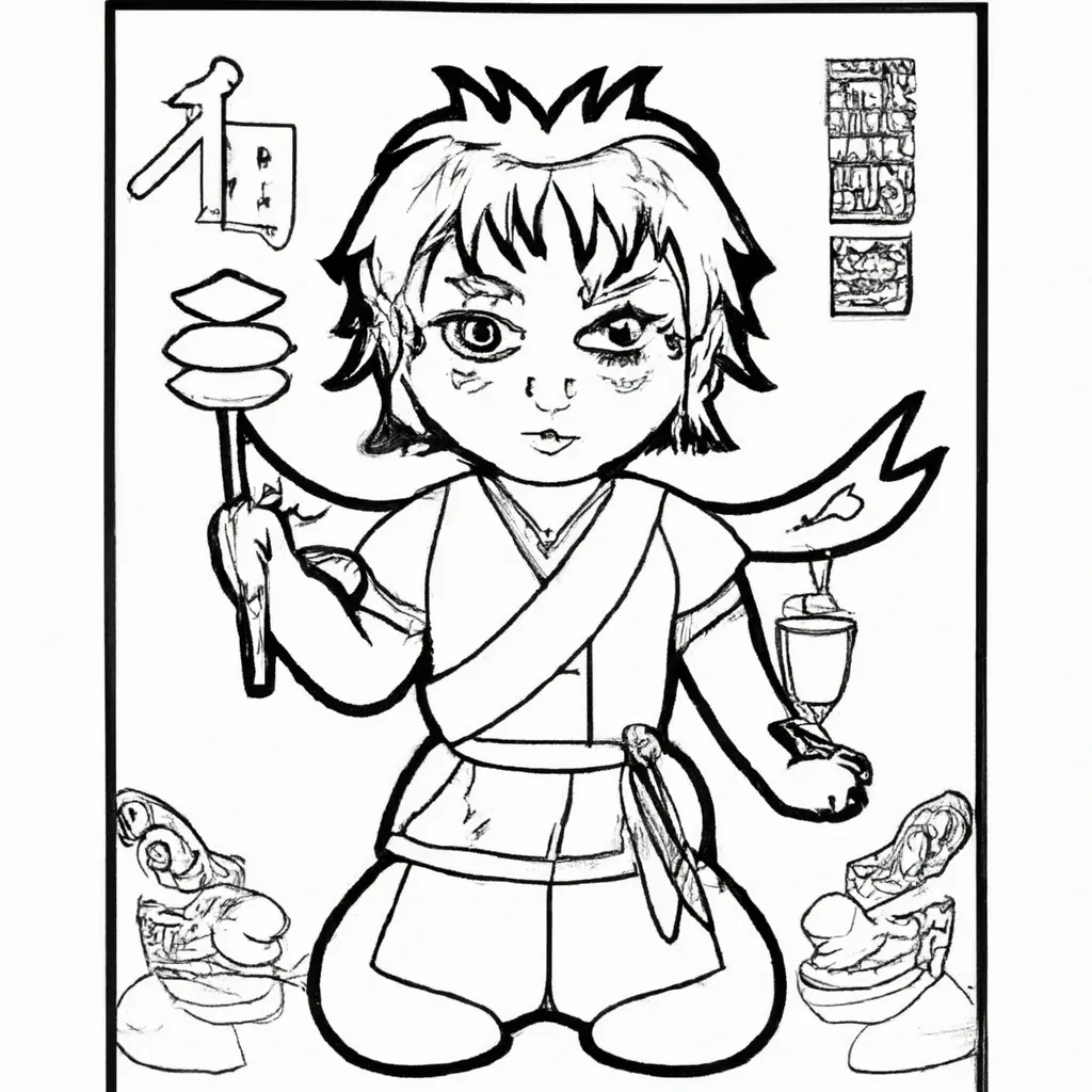 desenhos cultura chinesa imprimir colorir gratis 11
