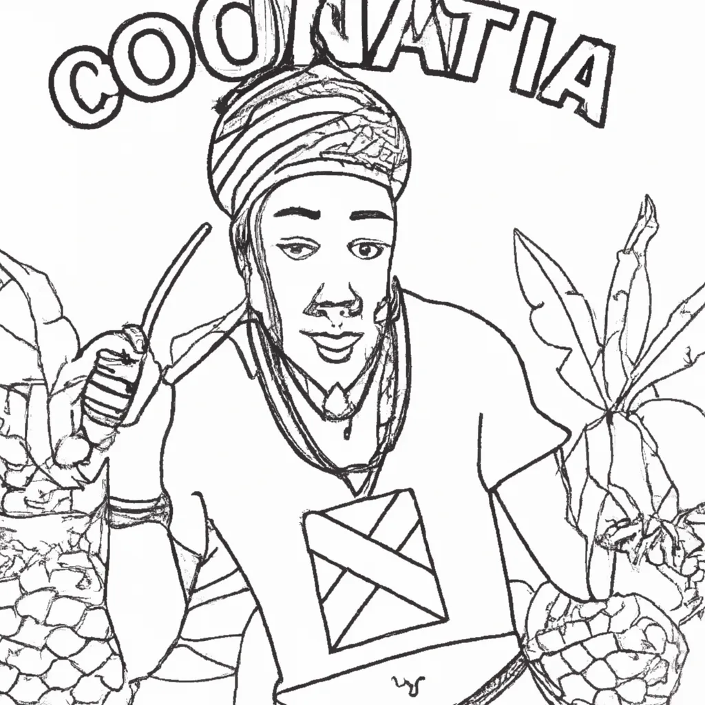 desenhos cultura jamaicana imprimir colorir gratis 4