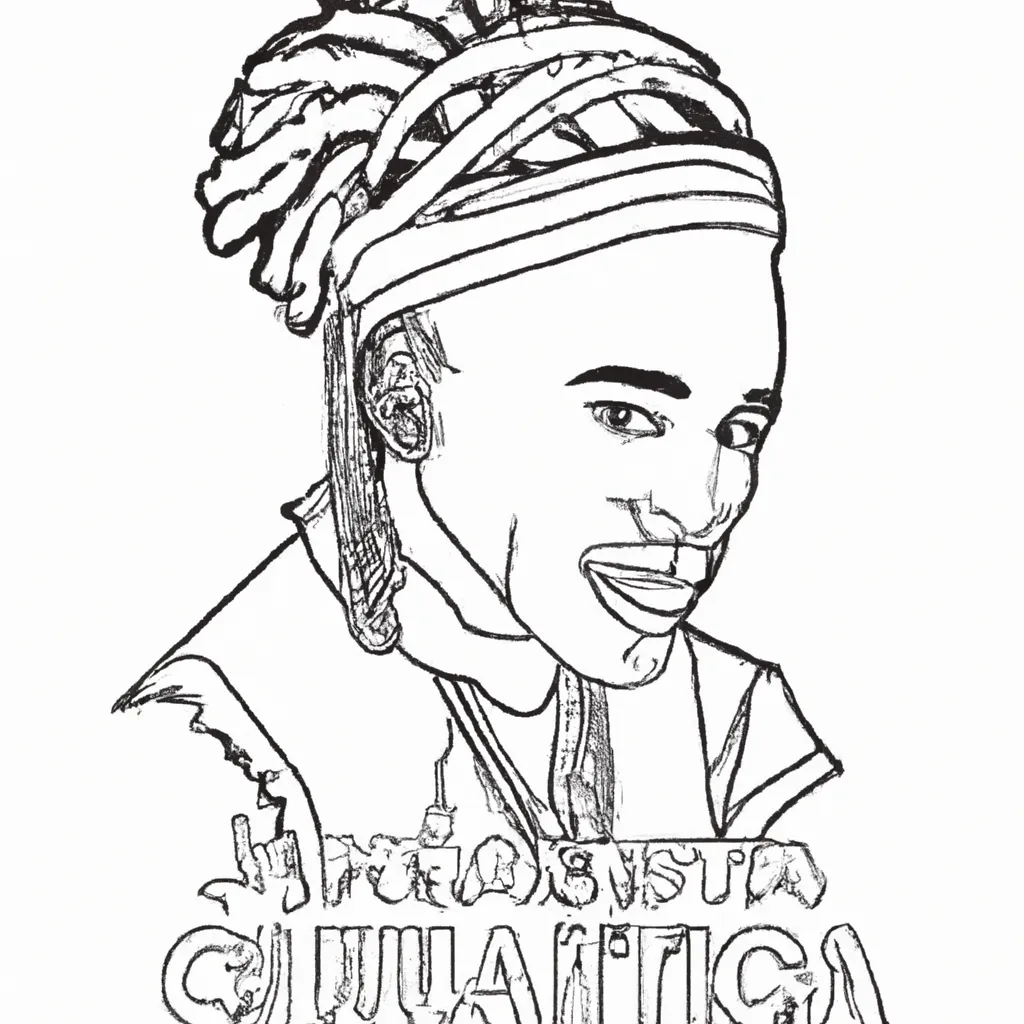 desenhos cultura jamaicana imprimir colorir gratis 10