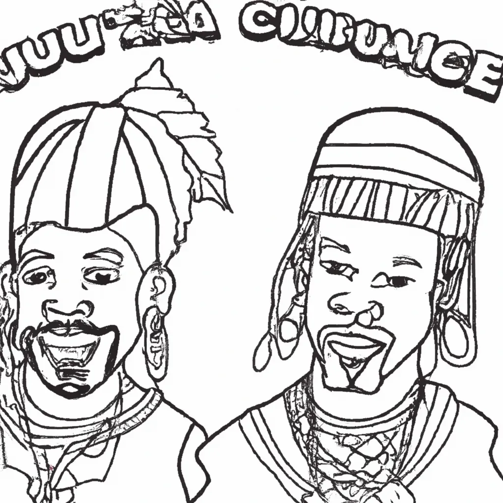 desenhos cultura jamaicana imprimir colorir gratis 11