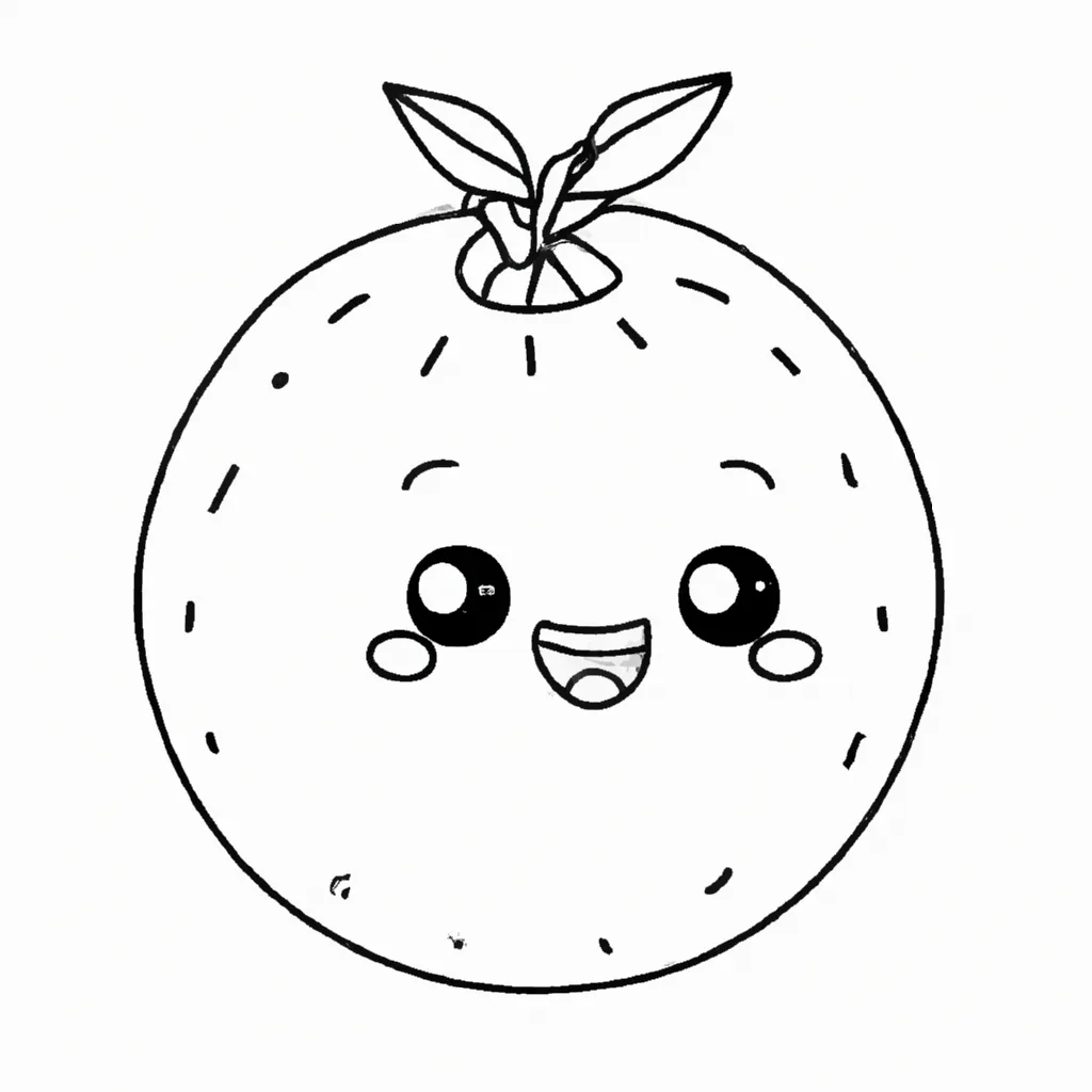 desenhos laranja kawaii imprimir colorir gratis 3 desenhos laranja kawaii imprimir colorir gratis 3