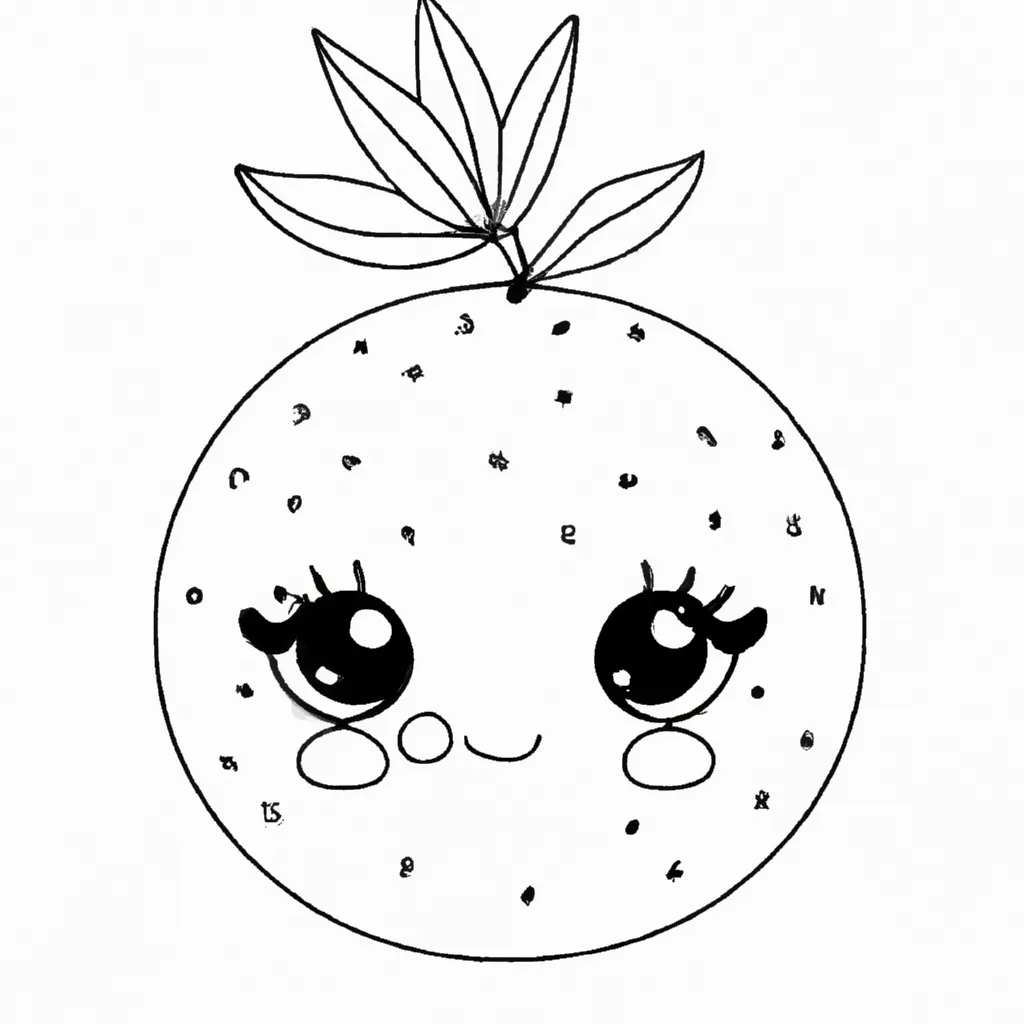 desenhos laranja kawaii imprimir colorir gratis 7 desenhos laranja kawaii imprimir colorir gratis 7