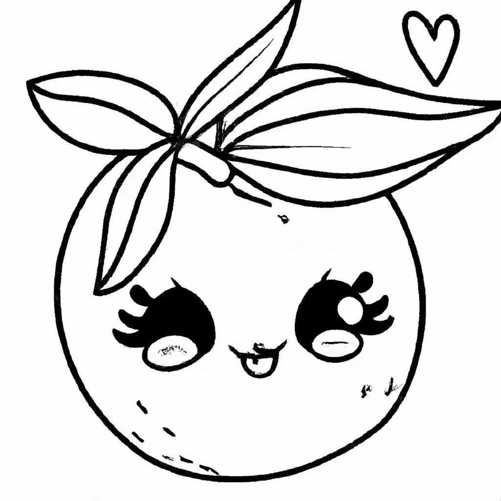 desenhos laranja kawaii imprimir colorir gratis 8 desenhos laranja kawaii imprimir colorir gratis 8