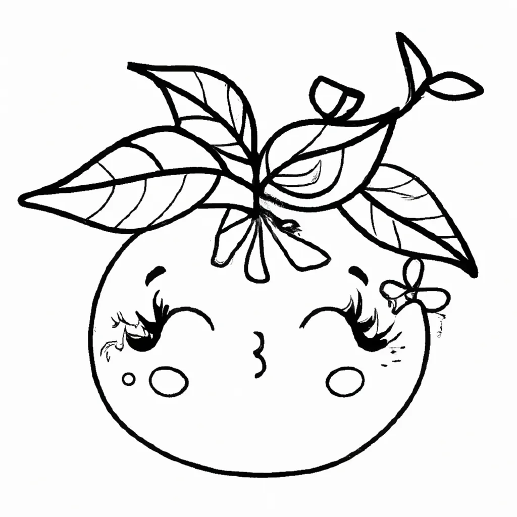 desenhos laranja kawaii imprimir colorir gratis 10 desenhos laranja kawaii imprimir colorir gratis 10