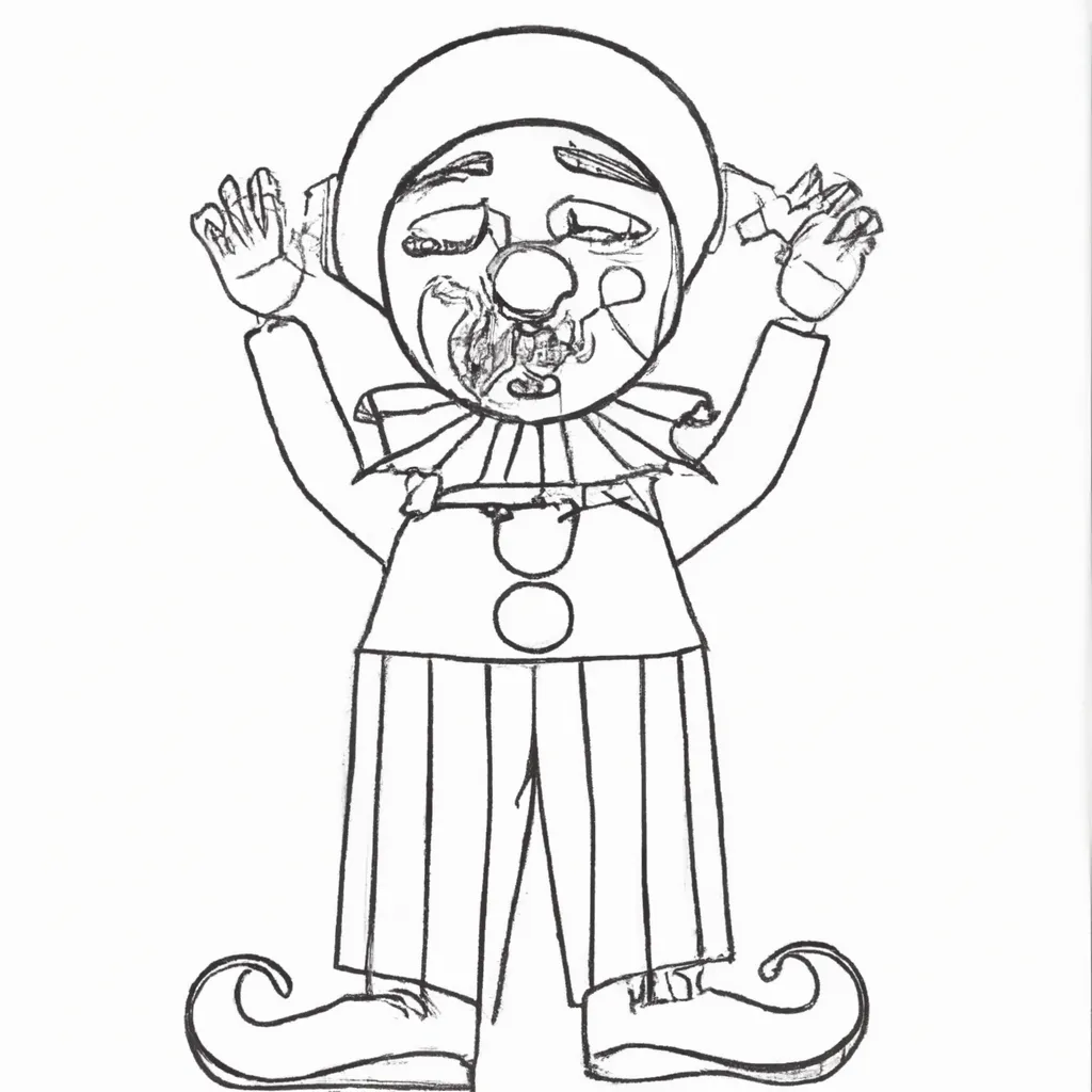 desenhos palhaca chorando imprimir colorir gratis 3