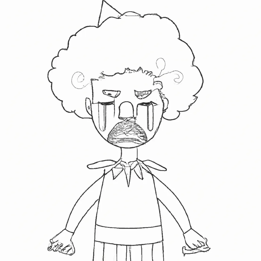 desenhos palhaca chorando imprimir colorir gratis 12