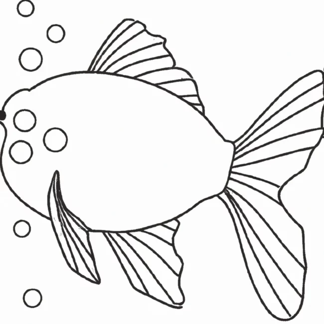 desenhos peixe bolha imprimir colorir gratis 13