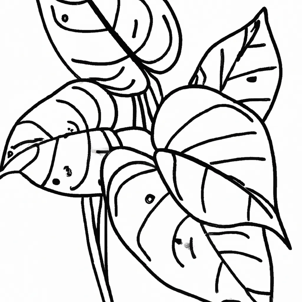 desenhos planta verde imprimir colorir gratis 11