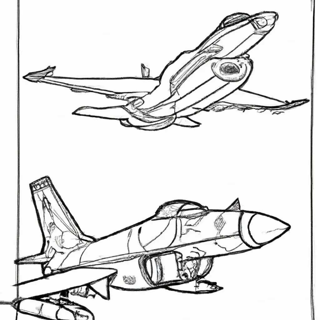 desenhos tatuagem aviao imprimir colorir gratis 10