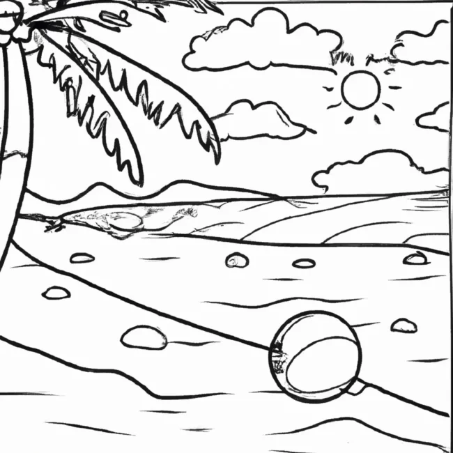 desenhos praia pneu imprimir colorir gratis 6 desenhos praia pneu imprimir colorir gratis 6