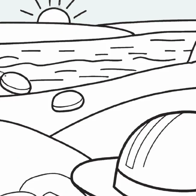 desenhos praia pneu imprimir colorir gratis 12