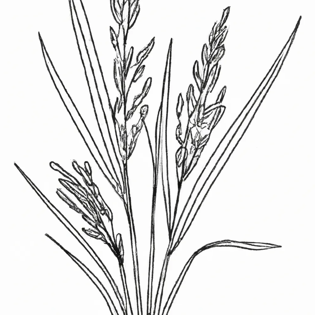 desenhos planta arroz imprimir colorir gratis 2