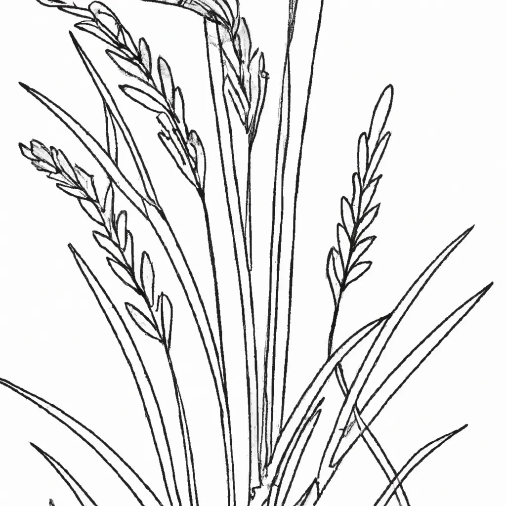 desenhos planta arroz imprimir colorir gratis 8