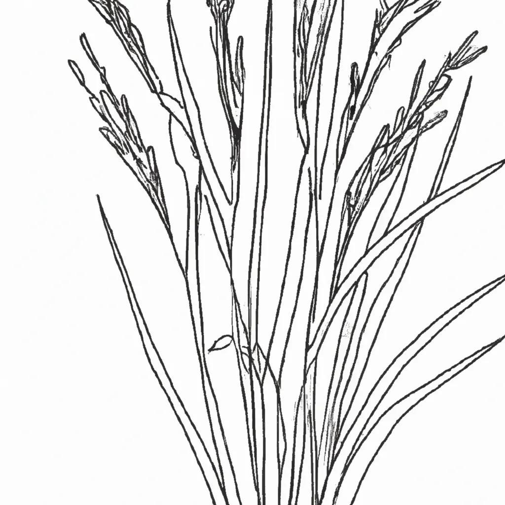 desenhos planta arroz imprimir colorir gratis 11
