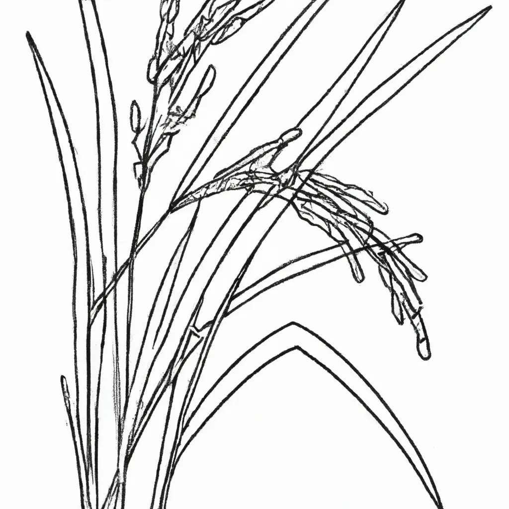 desenhos planta arroz imprimir colorir gratis 12