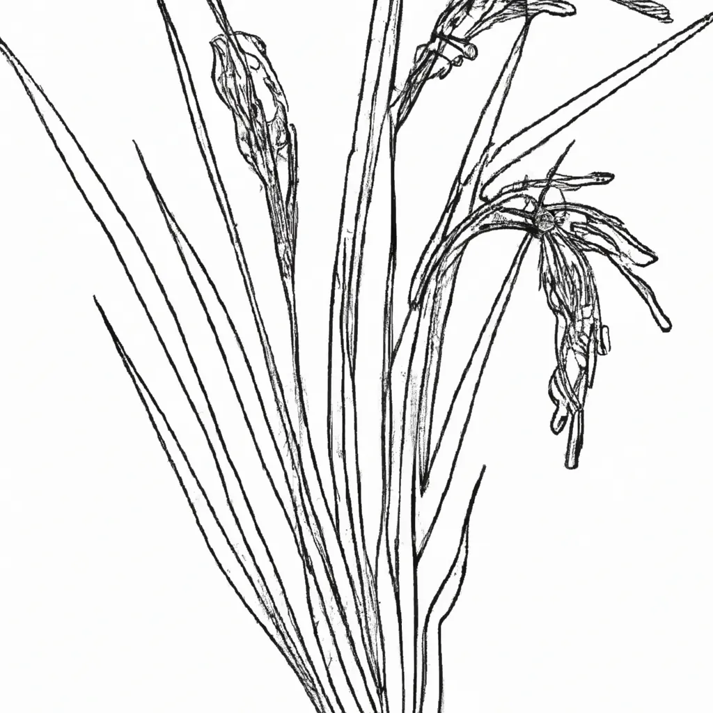 desenhos planta arroz imprimir colorir gratis 14
