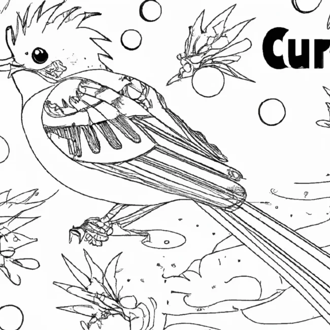 desenhos passaro cuco imprimir colorir gratis 8