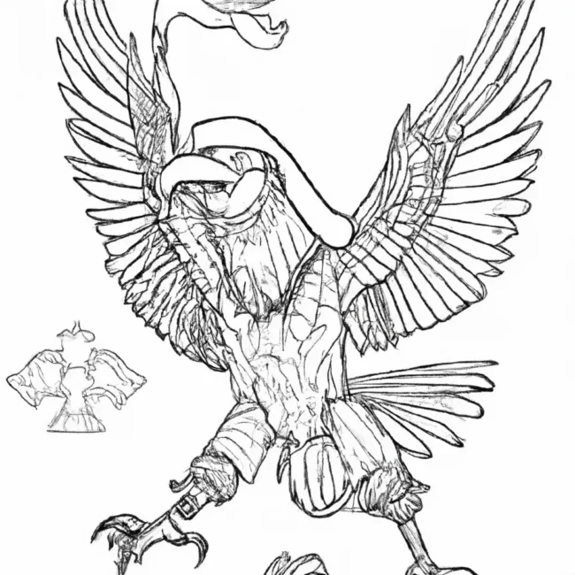 desenhos corvos odin imprimir colorir gratis 3