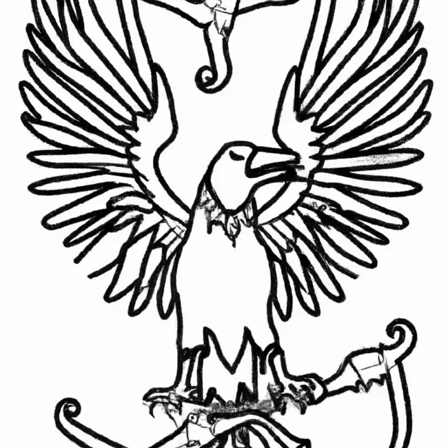 desenhos corvos odin imprimir colorir gratis 9