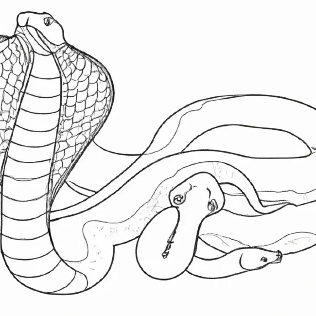 desenhos cobras titanoboa imprimir colorir gratis 11