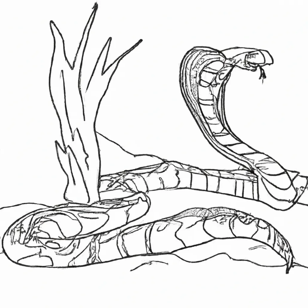 desenhos cobras deserto imprimir colorir gratis 1 desenhos cobras deserto imprimir colorir gratis 1