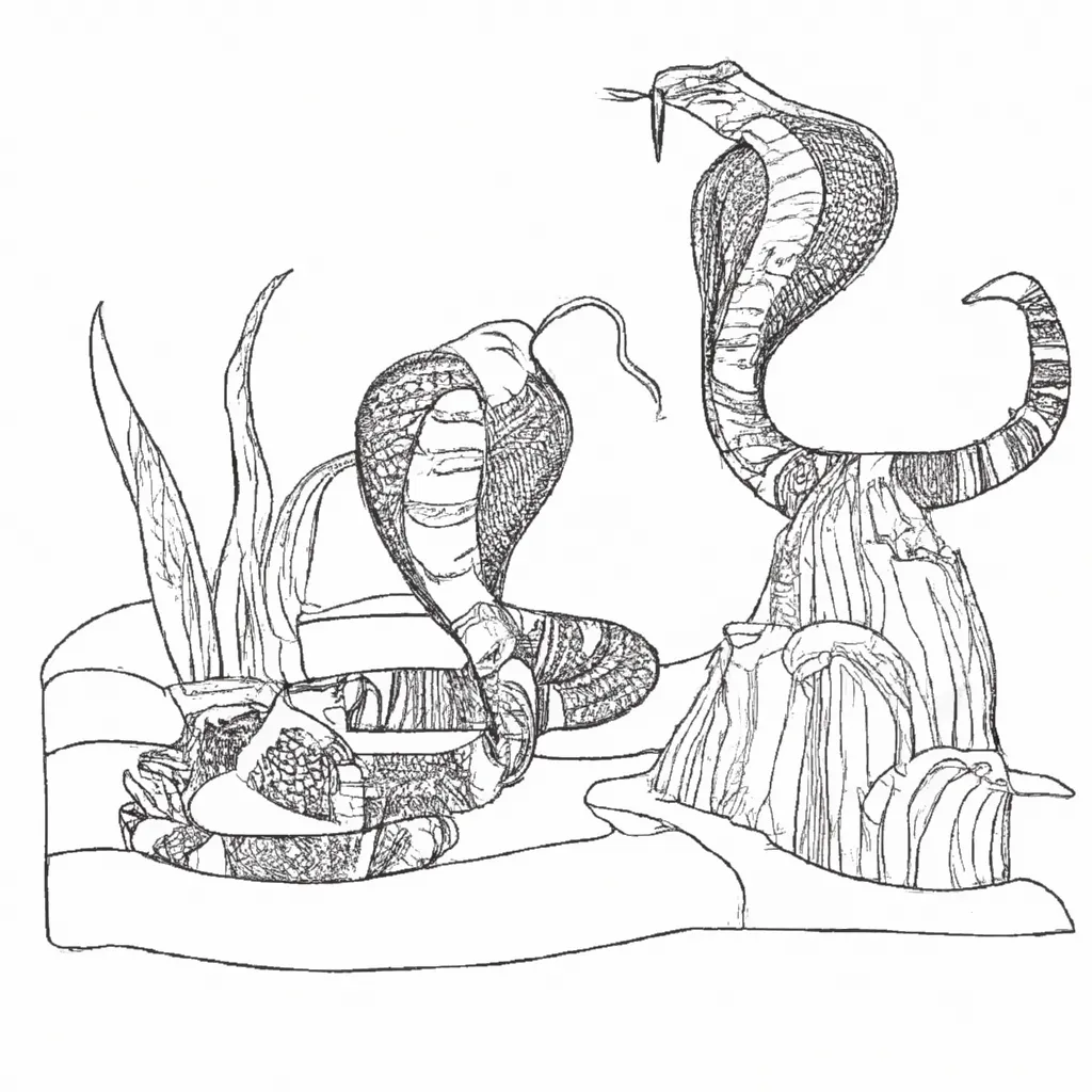 desenhos cobras deserto imprimir colorir gratis 4 desenhos cobras deserto imprimir colorir gratis 4
