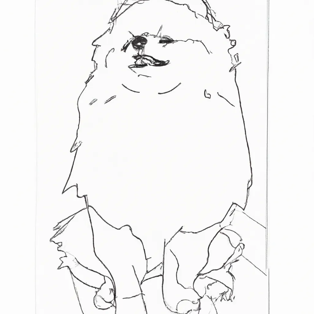 desenhos zwergspitz imprimir colorir gratis 11
