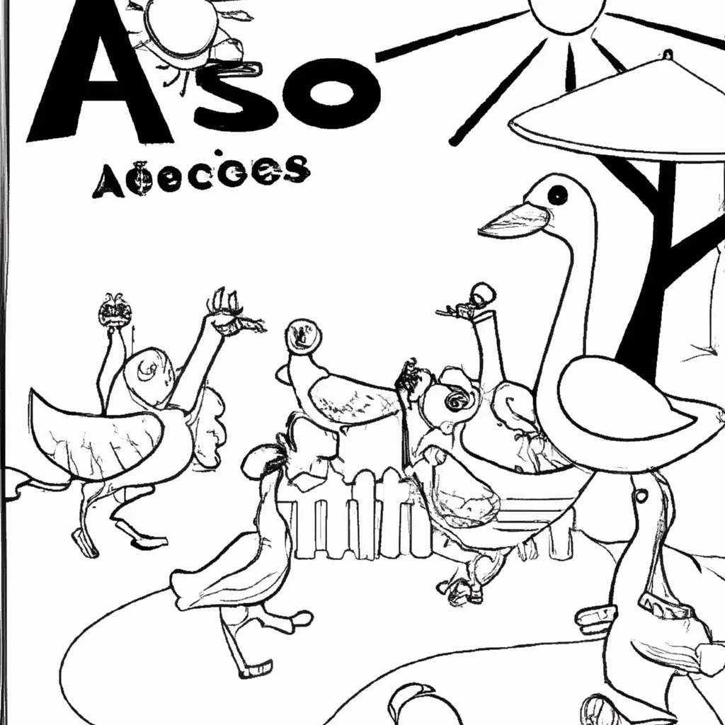 desenhos parque avestruz imprimir colorir gratis 12