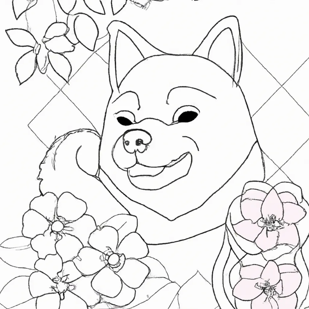 desenhos cachorros japoneses imprimir colorir gratis 1 desenhos cachorros japoneses imprimir colorir gratis 1
