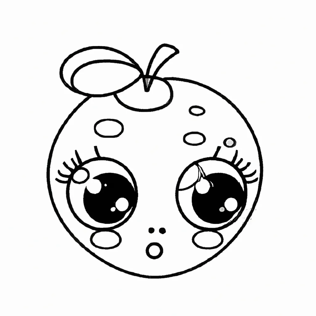 desenhos cupim kawaii imprimir colorir gratis 7