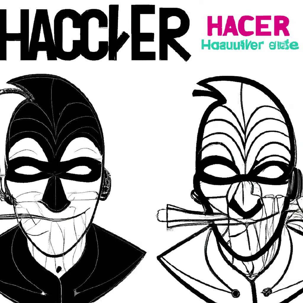 Desenhos de Máscara de Hacker para Imprimir e Colorir Grátis