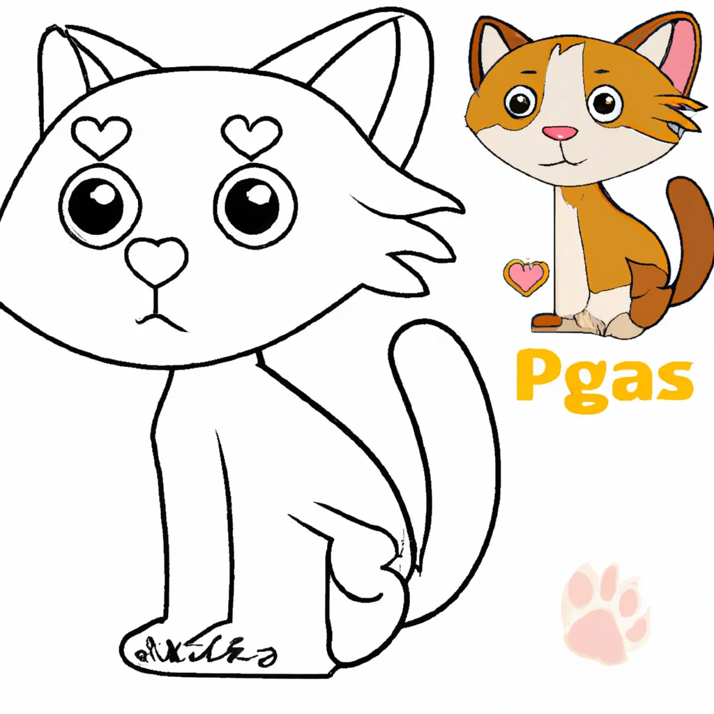 desenhos pata gatinho imprimir colorir gratis 6 desenhos pata gatinho imprimir colorir gratis 6