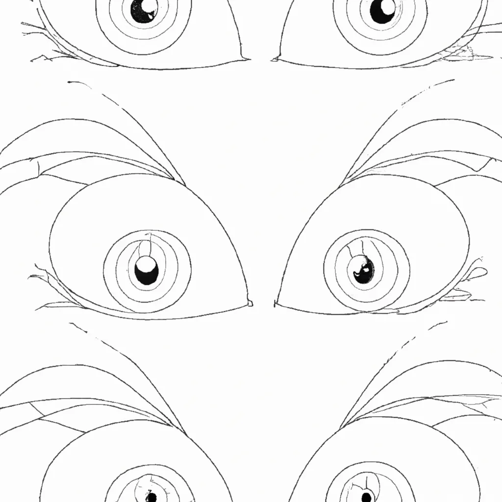 desenhos olhos coelhos imprimir colorir gratis 7