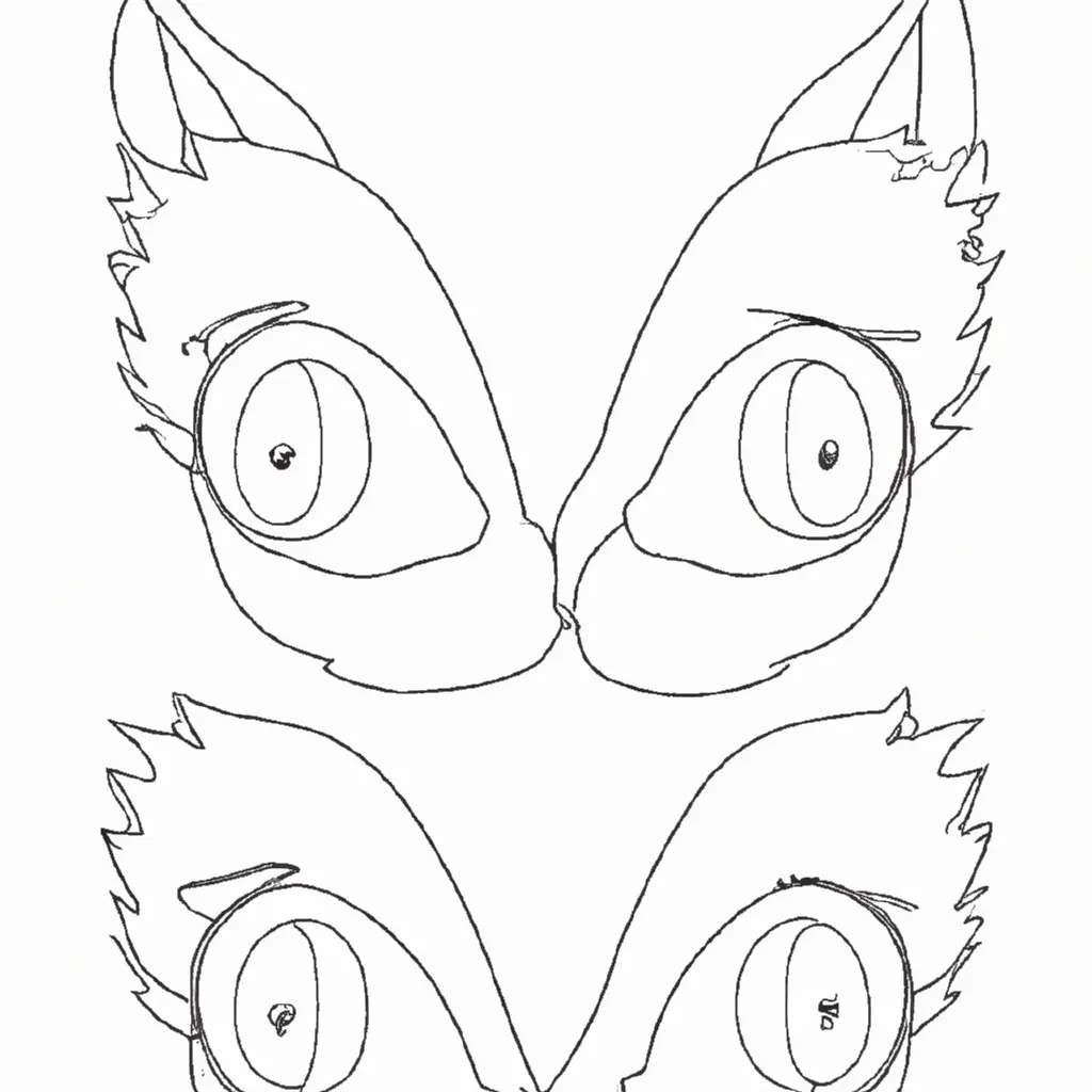 desenhos olhos coelhos imprimir colorir gratis 8