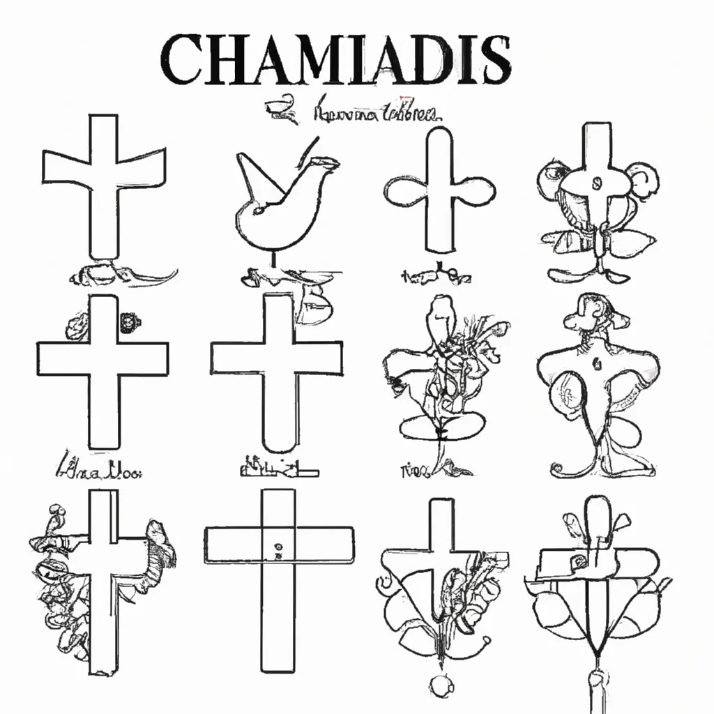 desenhos simbolos cristianismo imprimir colorir gratis 10