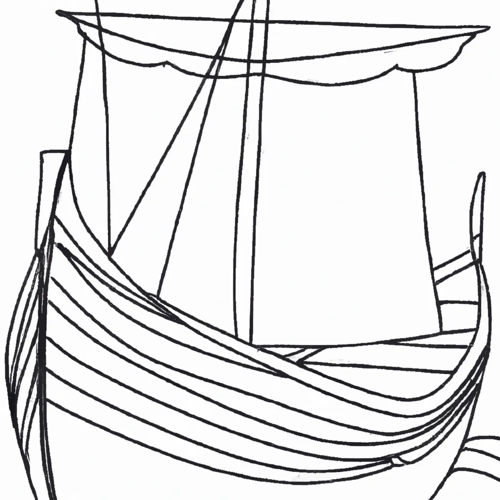 desenhos barcas imprimir colorir gratis 25