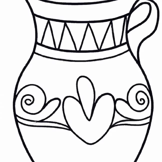 desenhos jarros barro imprimir colorir gratis 16 desenhos jarros barro imprimir colorir gratis 16