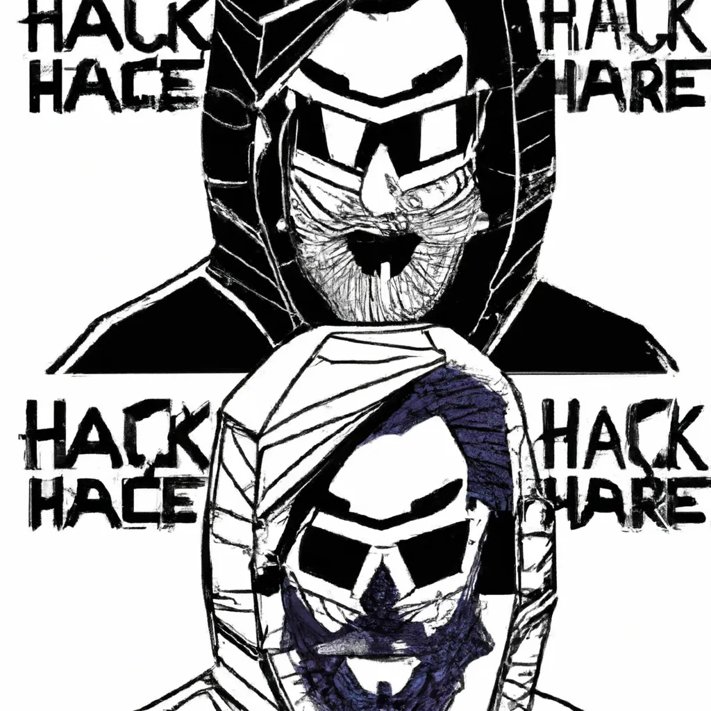 Desenhos de Máscara de Hacker para Imprimir e Colorir Grátis