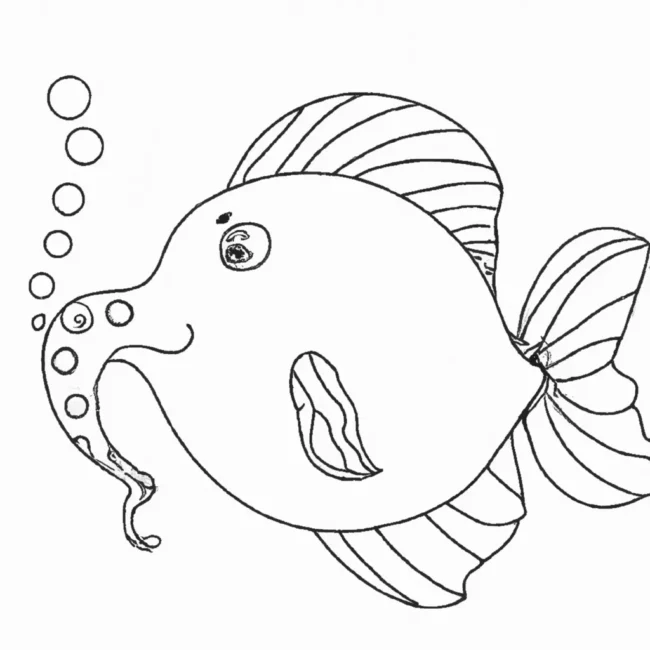 desenhos peixe elefante imprimir colorir gratis 17