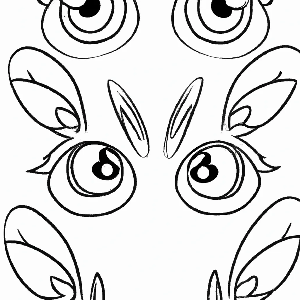 desenhos olhos coelhos imprimir colorir gratis 17 desenhos olhos coelhos imprimir colorir gratis 17