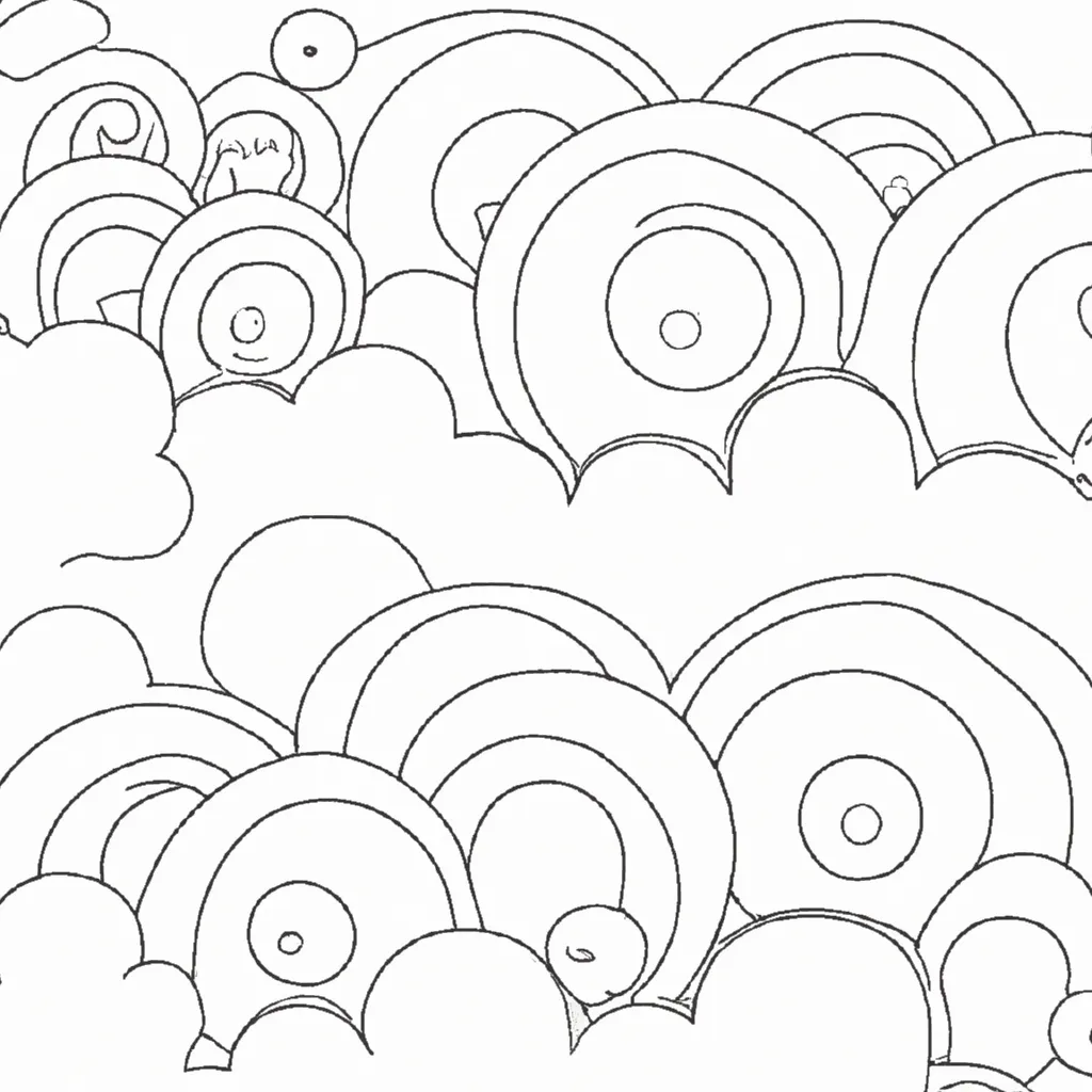 desenhos nuvem mammatus imprimir colorir gratis 26