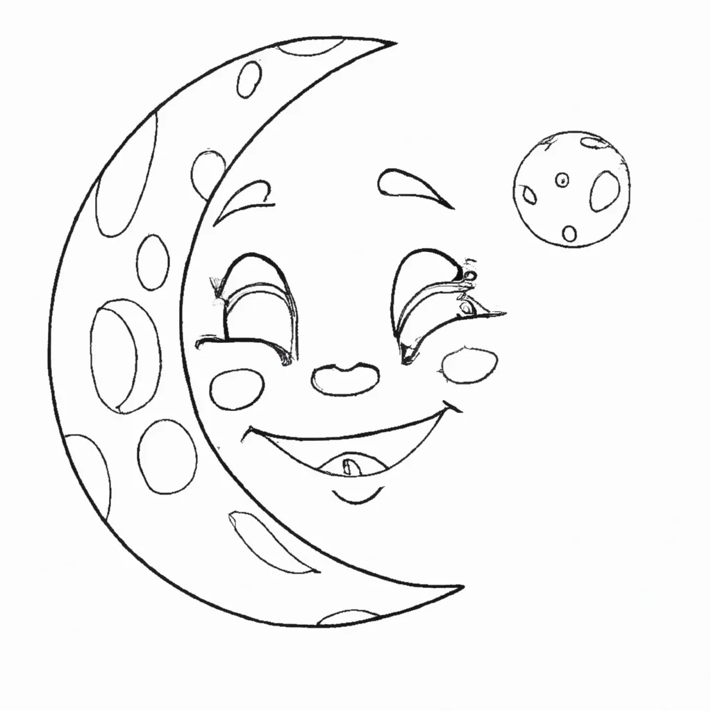 desenhos lua sorrindo imprimir colorir gratis 20 desenhos lua sorrindo imprimir colorir gratis 20