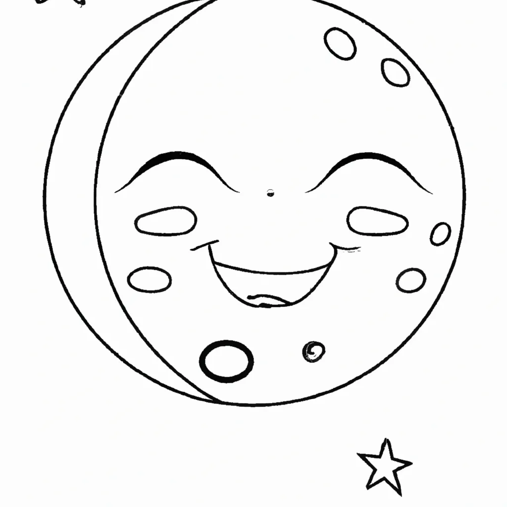desenhos lua sorrindo imprimir colorir gratis 21 desenhos lua sorrindo imprimir colorir gratis 21