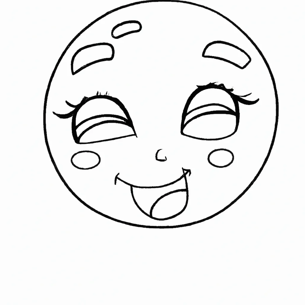 desenhos lua sorrindo imprimir colorir gratis 26 desenhos lua sorrindo imprimir colorir gratis 26