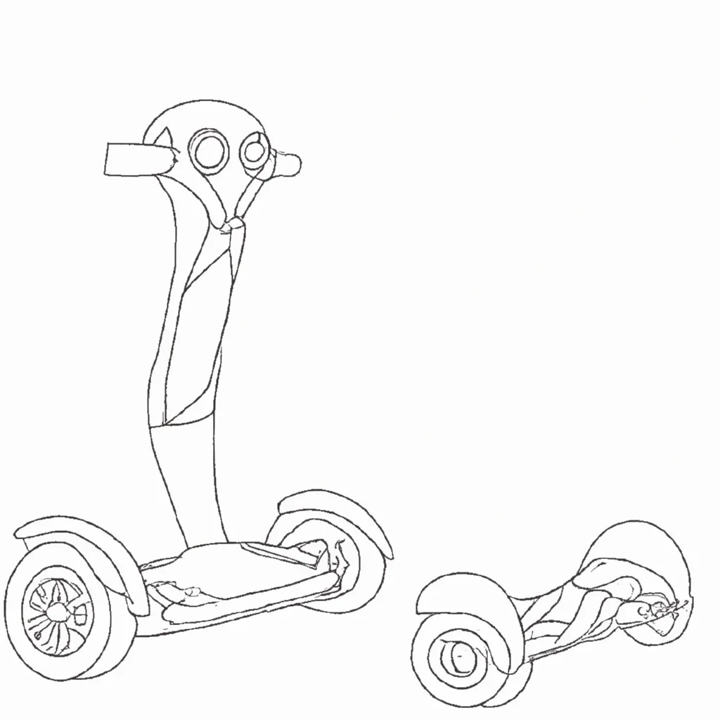 desenhos patinetes eletricos dobraveis 4 desenhos patinetes eletricos dobraveis 4