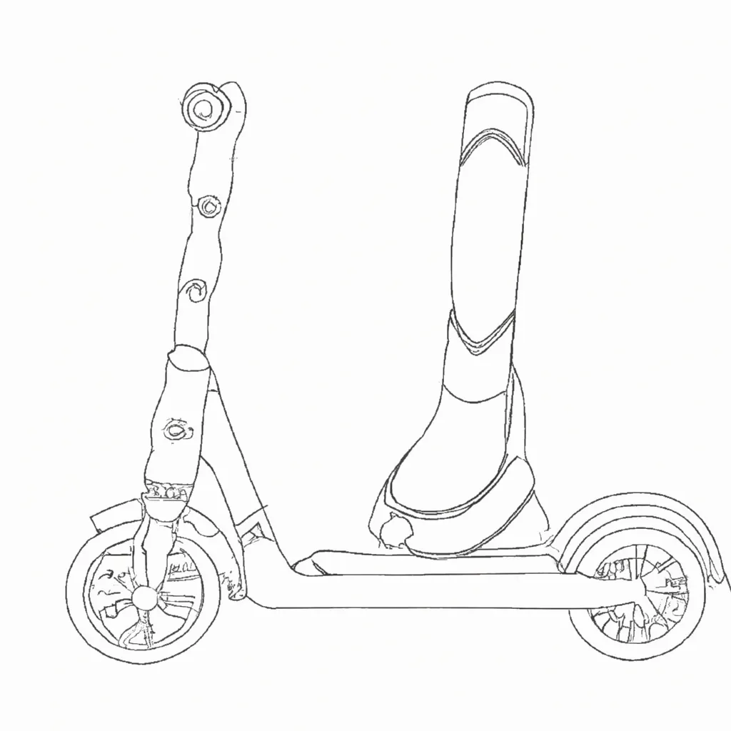 desenhos patinetes eletricos dobraveis 11