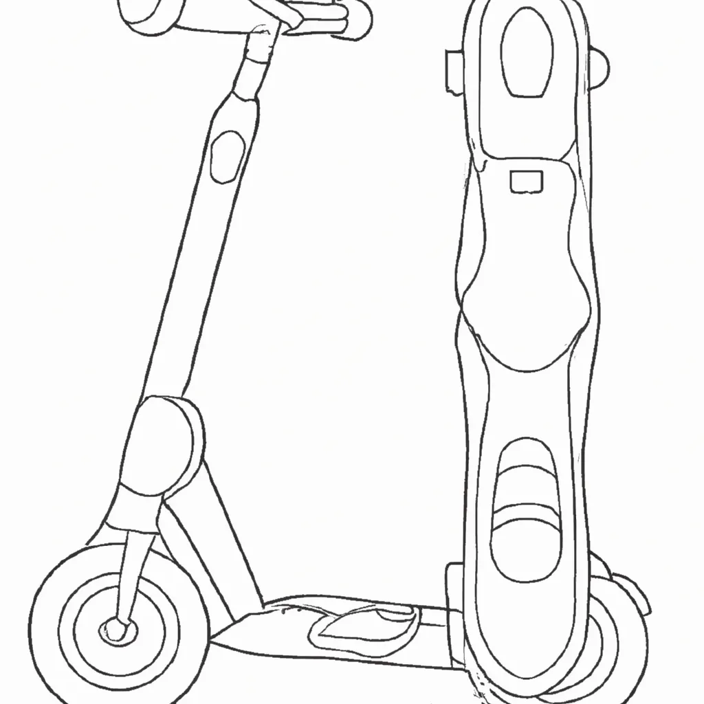 desenhos patinetes eletricos dobraveis 14 desenhos patinetes eletricos dobraveis 14