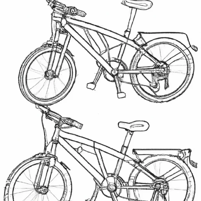 desenhos bicicletas eletricas imprimir colorir 4