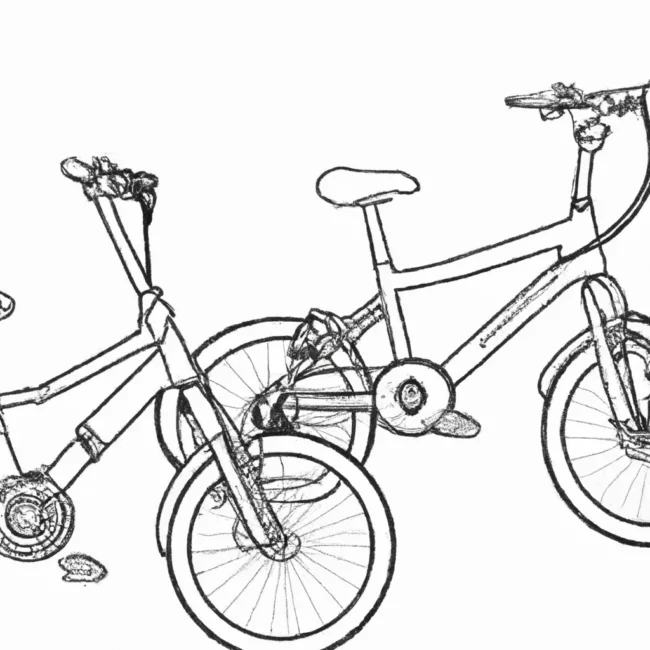 desenhos bicicletas eletricas imprimir colorir 11