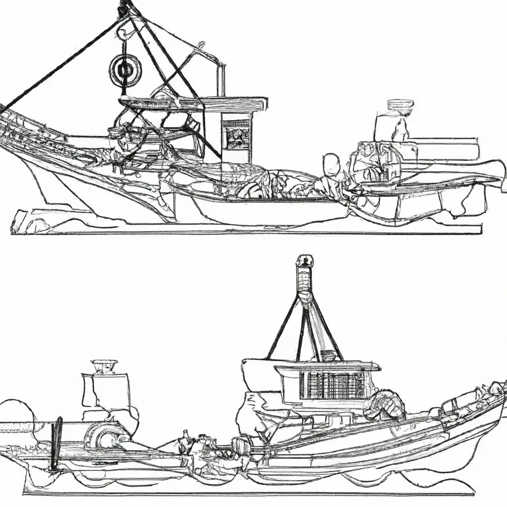 desenhos barcos motor pescaria imprimir colorir 11